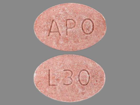 Lisinopril 30 mg APO L30