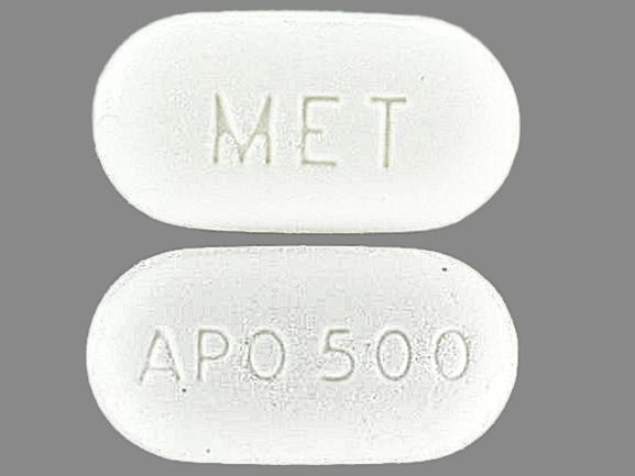 Metformin hydrochloride 500 mg APO 500 MET