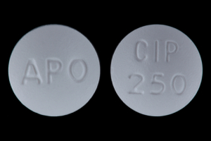 Ciprofloxacin hydrochloride 250 mg APO CIP 250