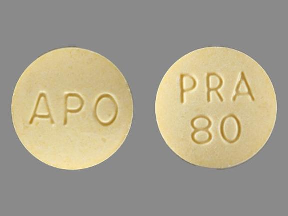 Pravastatin sodium 80 mg APO PRA 80