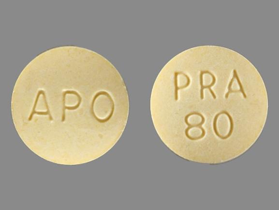 Pravastatin sodium 80 mg APO PRA 80