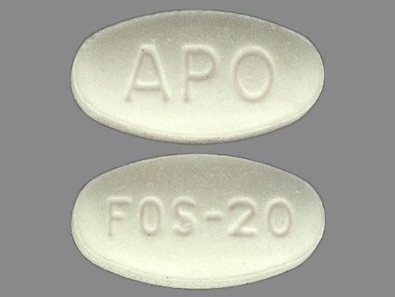 Fosinopril sodium 20 mg APO FOS-20