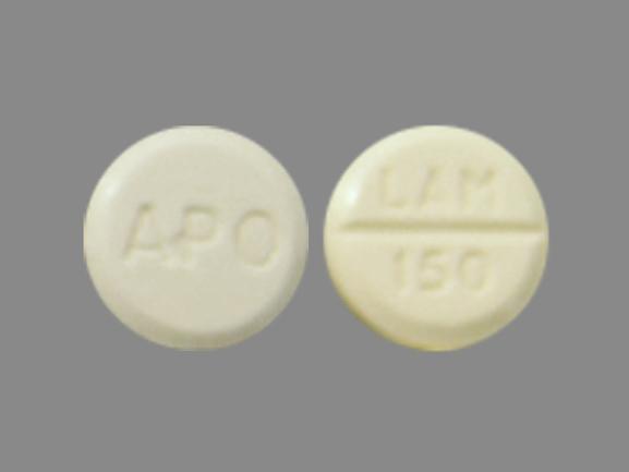 Lamotrigine 150 mg APO LAM 150