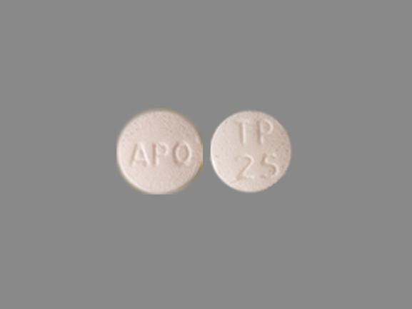 Topiramate 25 mg APO TP 25