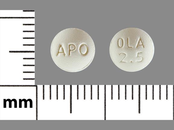 Olanzapine 2.5 mg APO OLA 2.5