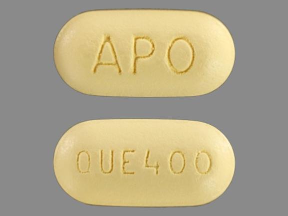 Quetiapine fumarate 400 mg APO QUE 400