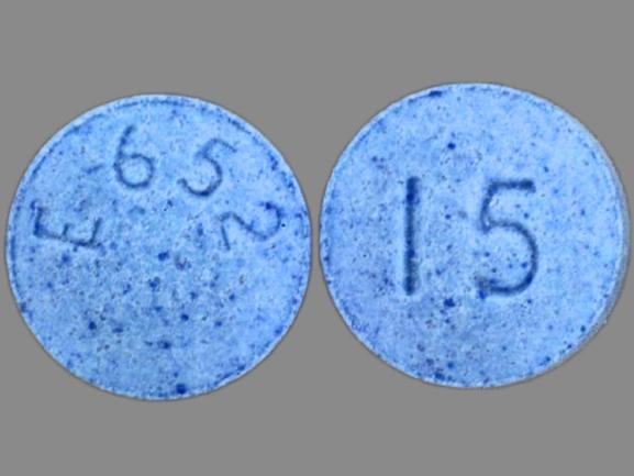 Morphine sulfate extended-release 15 mg 15 E652