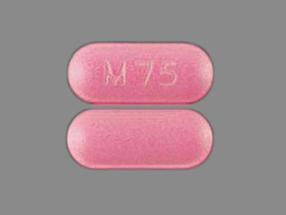 Pill M75 Pink Oval is Menest