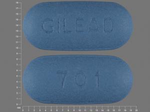 Truvada 200 mg / 300 mg GILEAD 701