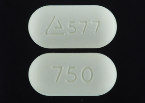 Metformin hydrochloride extended-release 750 mg Logo 577 750