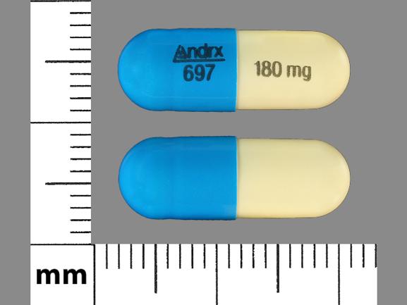 Taztia XT 180 mg (Andrx 697 180mg)