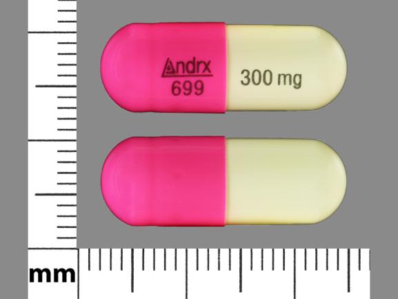 Pill Andrx 699 300 mg Beige Capsule-shape is Diltiazem Hydrochloride Extended-Release
