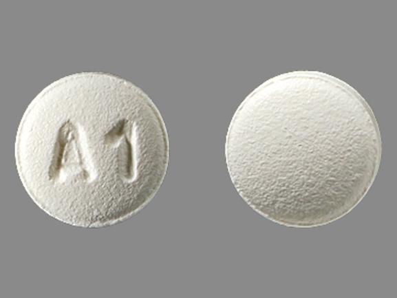 Pill A1 White Round is Anastrozole