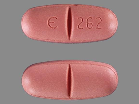 Pill E 262 is Banzel 200 mg