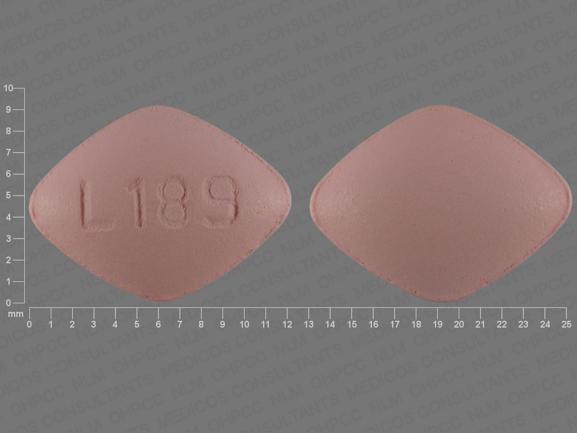 Pill L189 Pink Four-sided is Desvenlafaxine Extended-Release