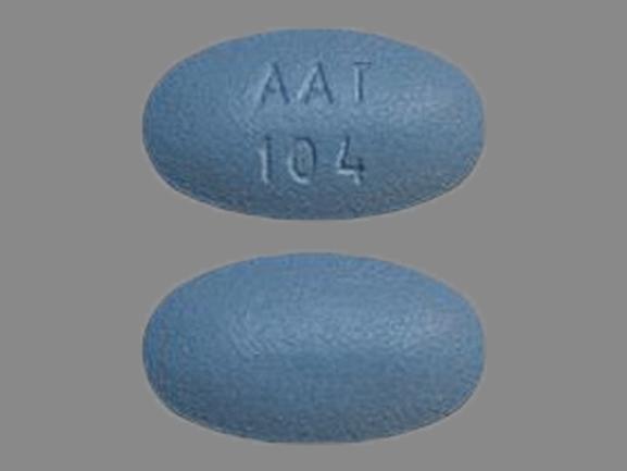 Amlodipine besylate and atorvastatin calcium 10 mg / 40 mg AAT 104