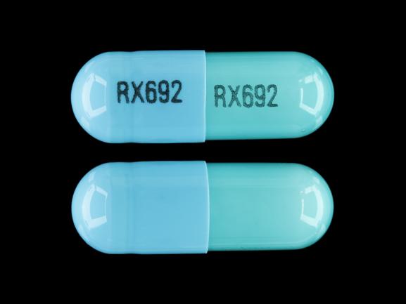 Clindamycin hydrochloride 150 mg RX692 RX692