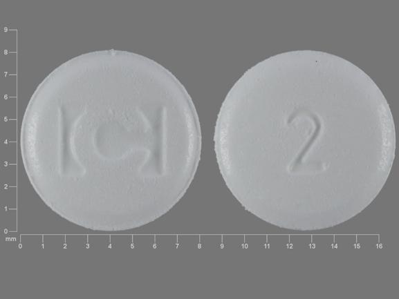 Pill C 2 White Round is Fentora