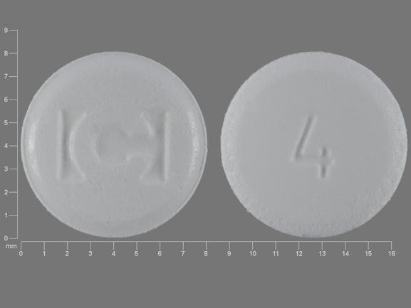 Pill C 4 White Round is Fentora