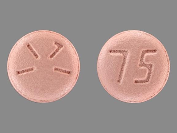 Pill 75 1171 Pink Round is Plavix