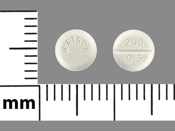Ativan 0.5mg tab