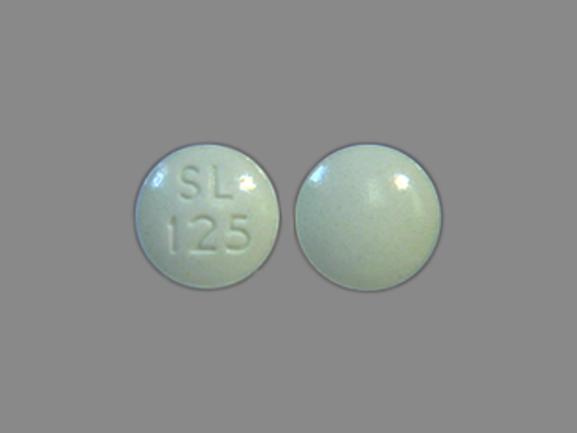 Pill SL 125 is Symax SL 0.125 mg