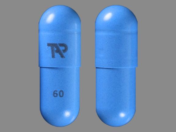 Pill TAP 60 Blue Capsule-shape is Kapidex