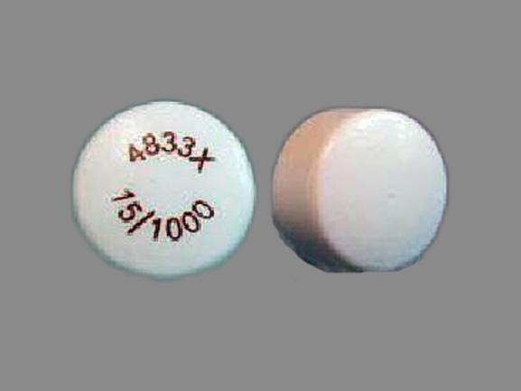 Actoplus met XR 1000 mg / 15 mg 4833X 15/1000