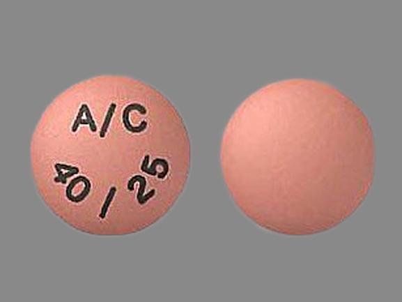 Pill A/C 40/25 Red Round is Edarbyclor