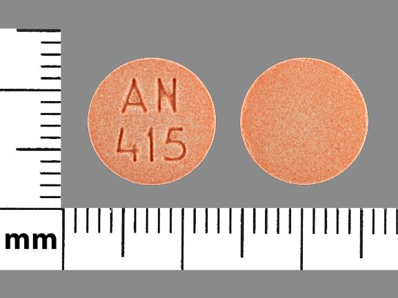 Buprenorphine hydrochloride and naloxone hydrochloride (sublingual) 8 mg (base) / 2 mg (base) AN 415