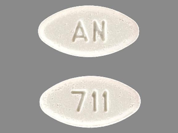 Guanfacine hydrochloride 1 mg AN 711