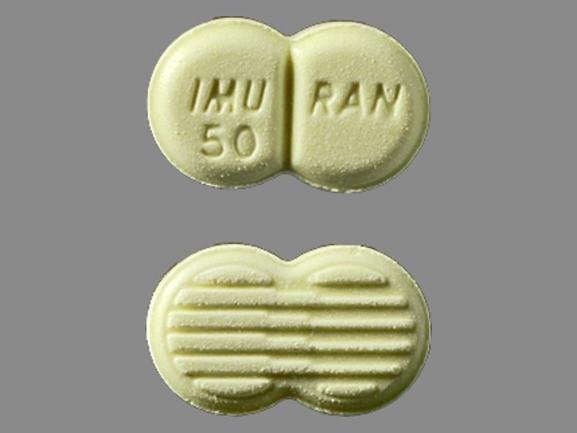Imuran 50 mg IMU RAN 50