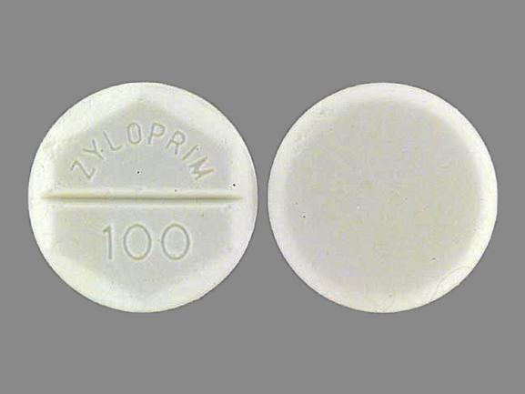 Zyloprim 100 mg (ZYLOPRIM 100)