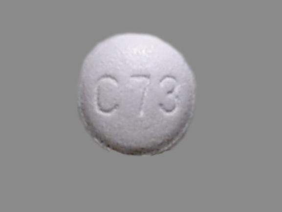 Pill C73 White Round is Azor