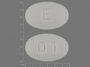 Carvedilol 3.125 mg E 01