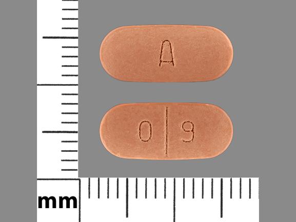 Pill A 0 9 Brown Capsule/Oblong is Mirtazapine