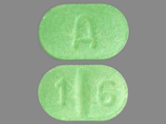 Pill A 1 6 Green Capsule/Oblong is Sertraline Hydrochloride