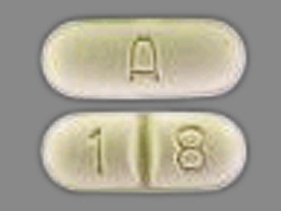 Pill A 18 Yellow Capsule/Oblong is Sertraline Hydrochloride