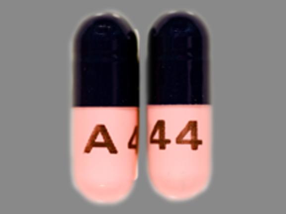 Amoxicillin trihydrate 250 mg A 44