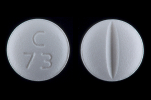 Metoprolol tartrate 25 mg C 73