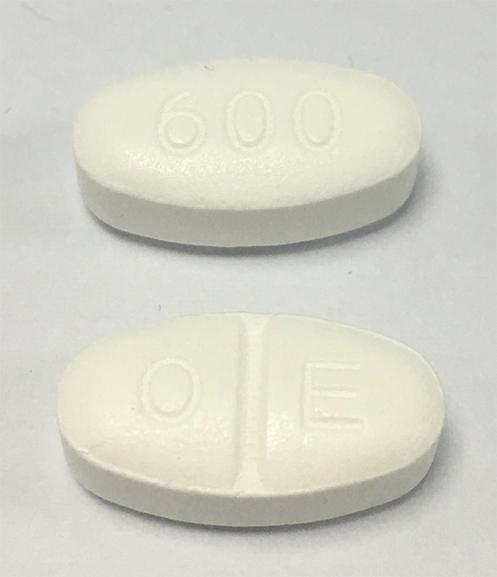 Gabapentin 600 mg O E 600