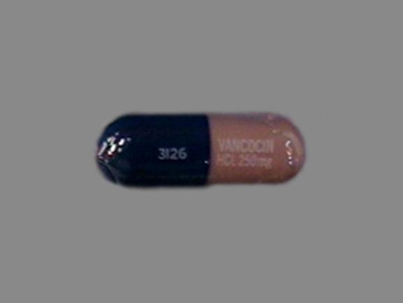 Vancocin 250 mg 3126 VANCOCIN HCL 250mg