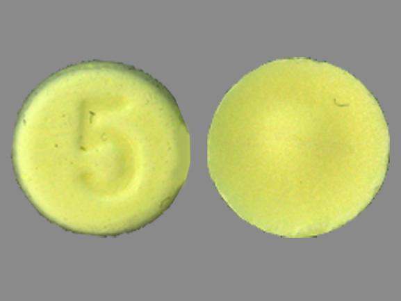 Olanzapine (orally disintegrating) 5 mg 5