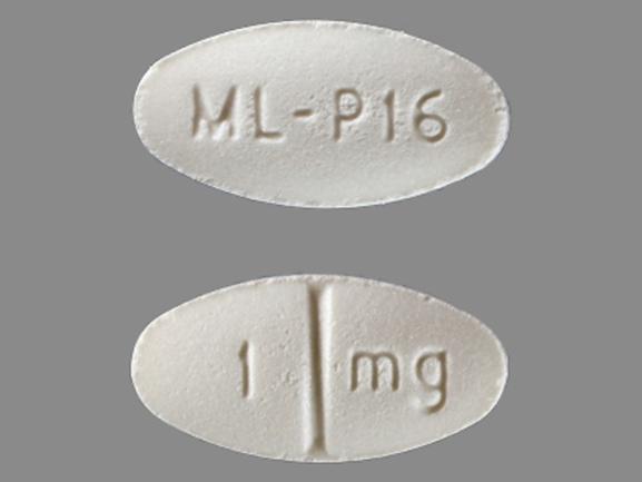 Doxazosin mesylate 1 mg ML P16 1 mg