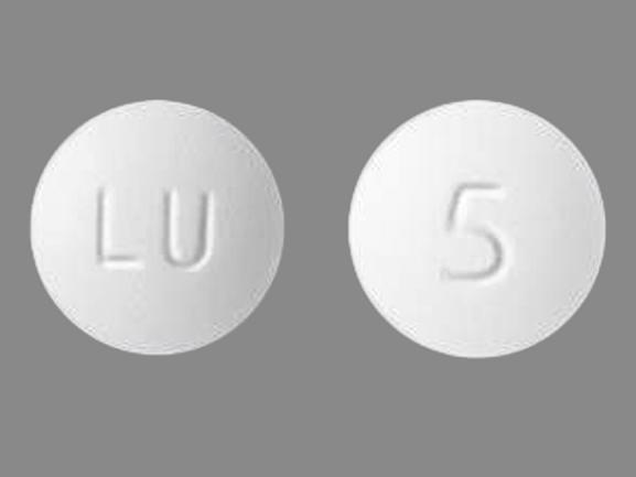 Pill Imprint LU 5 (Onfi 5 mg)