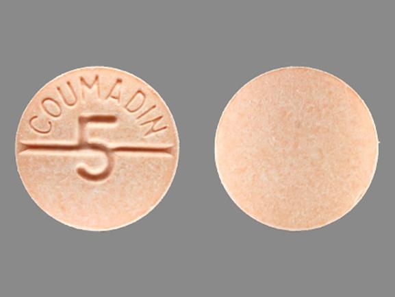 Coumadin 5 MG (COUMADIN 5)