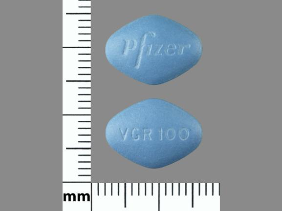 Viagra 100 mg (Pfizer VGR 100)