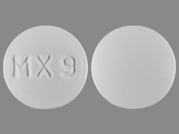 Pill MX9 White Round is Uceris