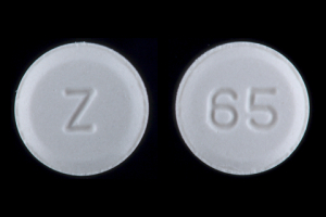 Pill Z 65 White Round is Atenolol