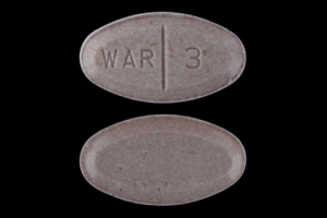 Warfarin sodium 3 mg WAR 3